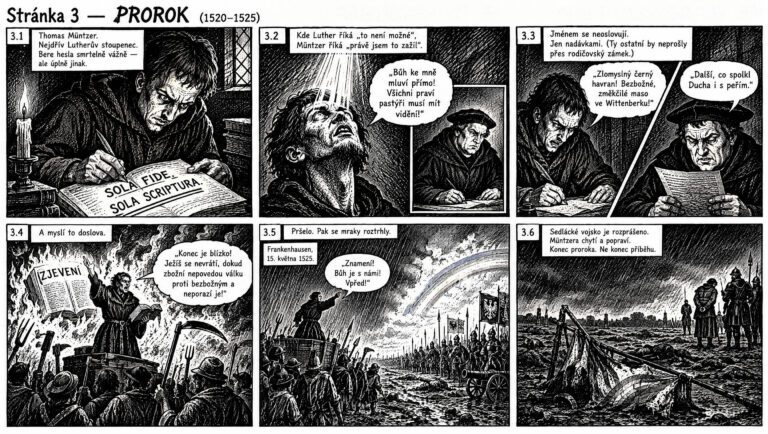Comic, Seite 3 — Der Prophet (1520–1525)