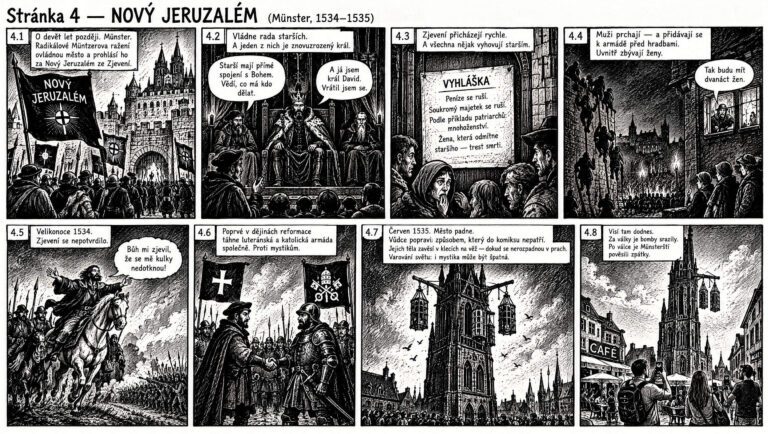Comic, Seite 4 — Das Neue Jerusalem (Münster 1534–1535)
