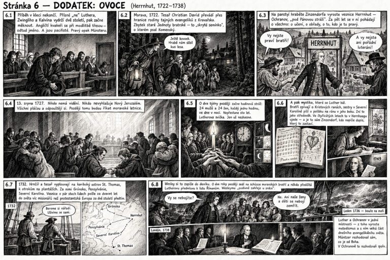 Comic, Seite 6 — Nachtrag: Die Frucht (Herrnhut 1722–1738)
